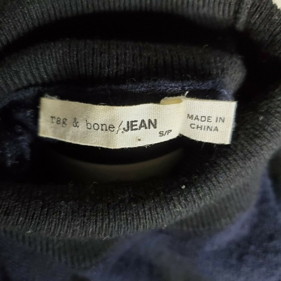 RAG & BONE ‘Careen’ Striped Mock Neck sweater - Picture 7 of 8